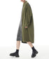 Herringbone Panel Shirt Dress